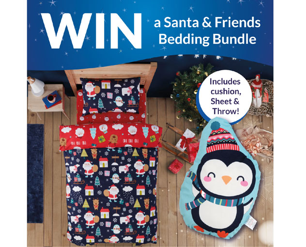 Free Santa & Friends Bedding Bundle
