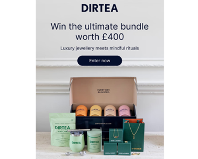Free DIRTEA’s Welcome Kit
