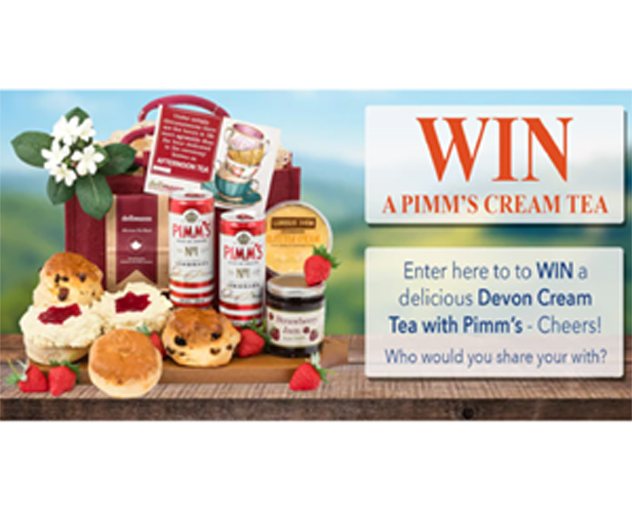 Free Classic British Pimm’s Cream Hamper