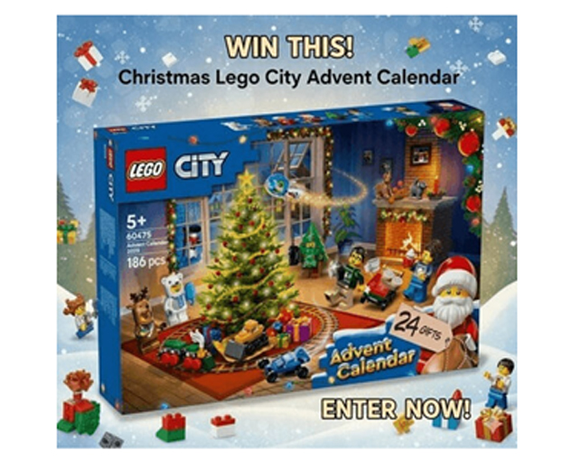 Free Christmas Lego City Advent Calendar